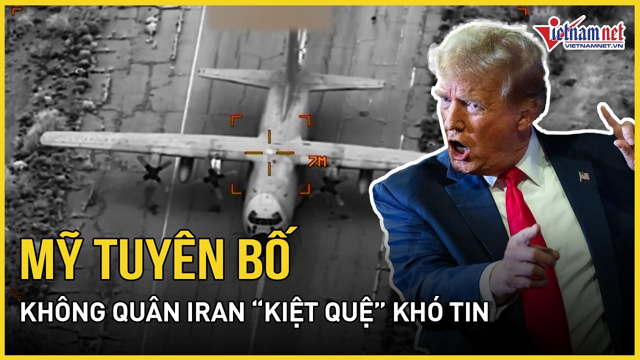 Mỹ tuyên bố không quân Iran “kiệt quệ” khó tin, 14 triệu dân Tehran nguy cấp, 200 thành phố ăn đạn