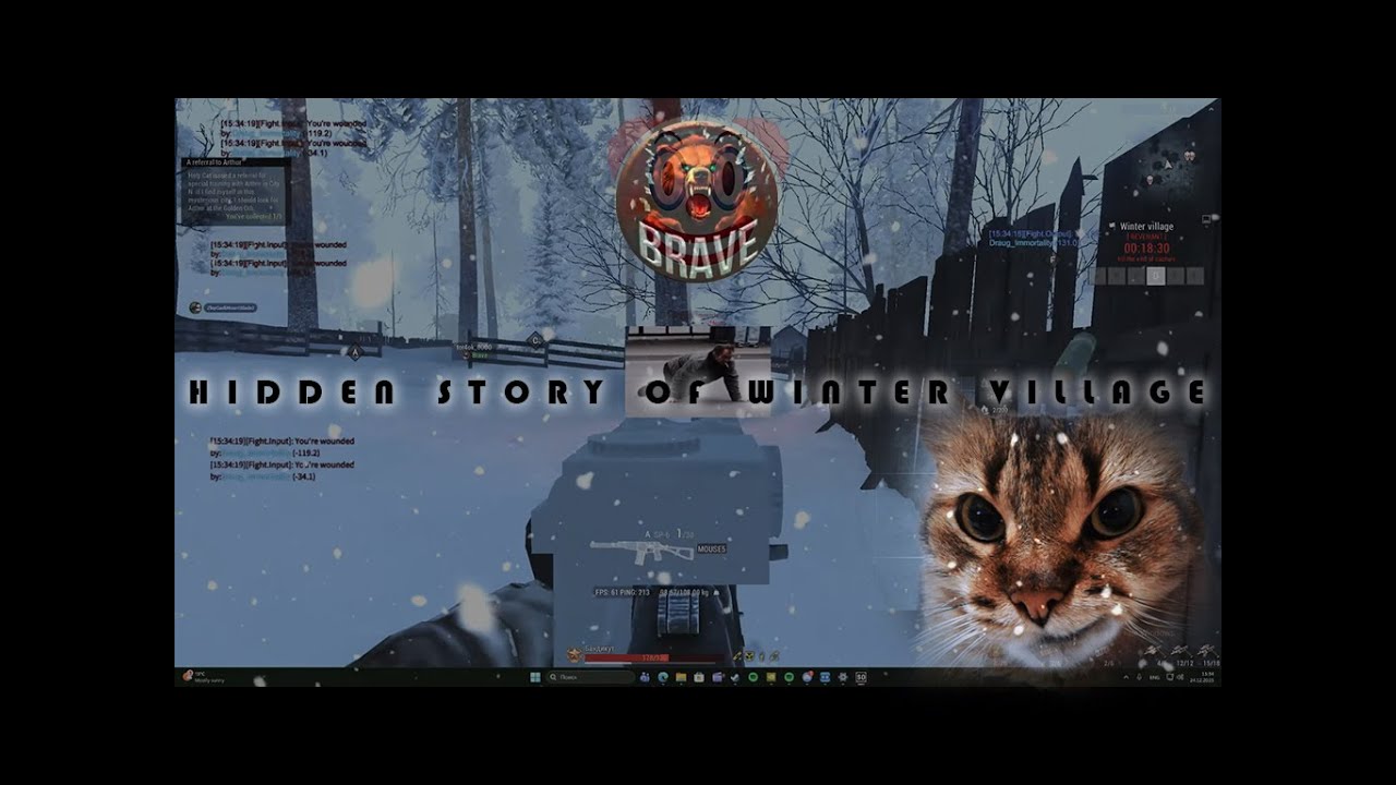 StayOut US-1 Revenant PvP - 34 Hidden story of winter village US1 #stayout #pvp #pvpmontage