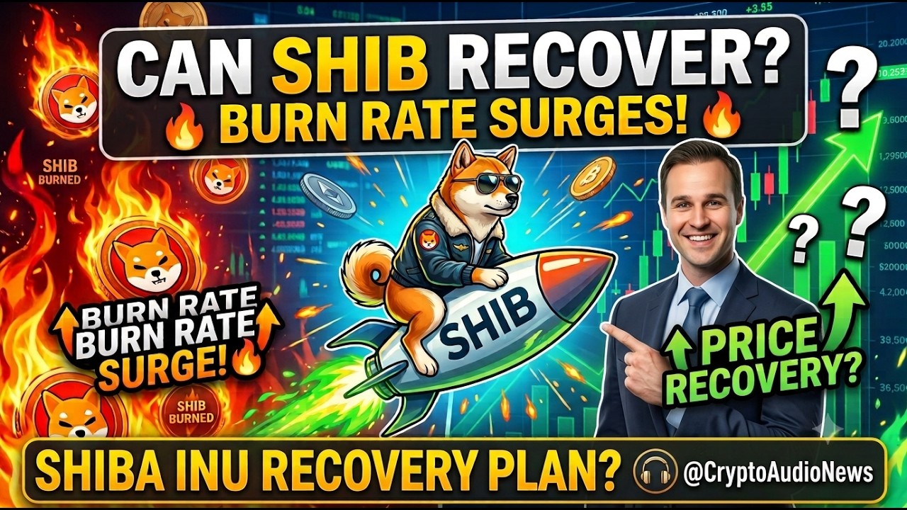 Can Shiba Inu Price Recover as SHIB Burn Rate Surges?