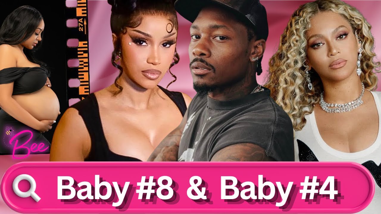 ステフォン・ディッグスが8人目の赤ちゃんを迎える‼️｜ビヨンセは4人目の赤ちゃんを妊娠⁉️