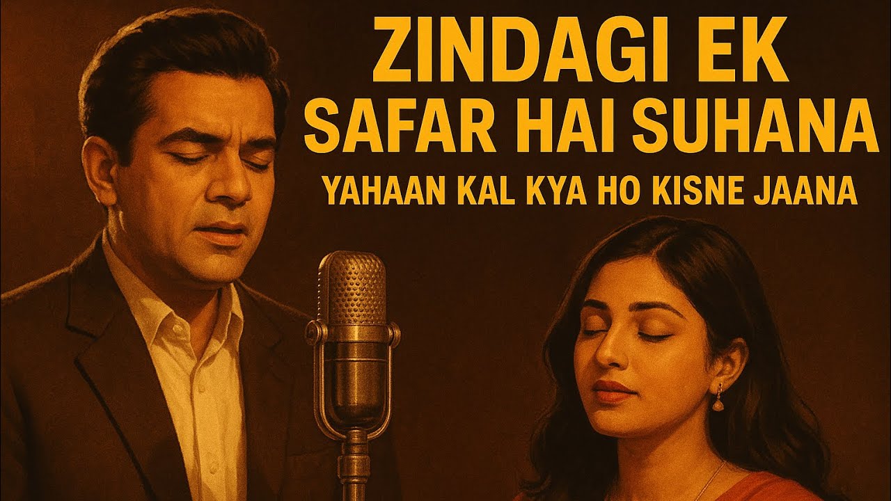 Zindagi ek safar hai suhana || Ai cover song || 2025