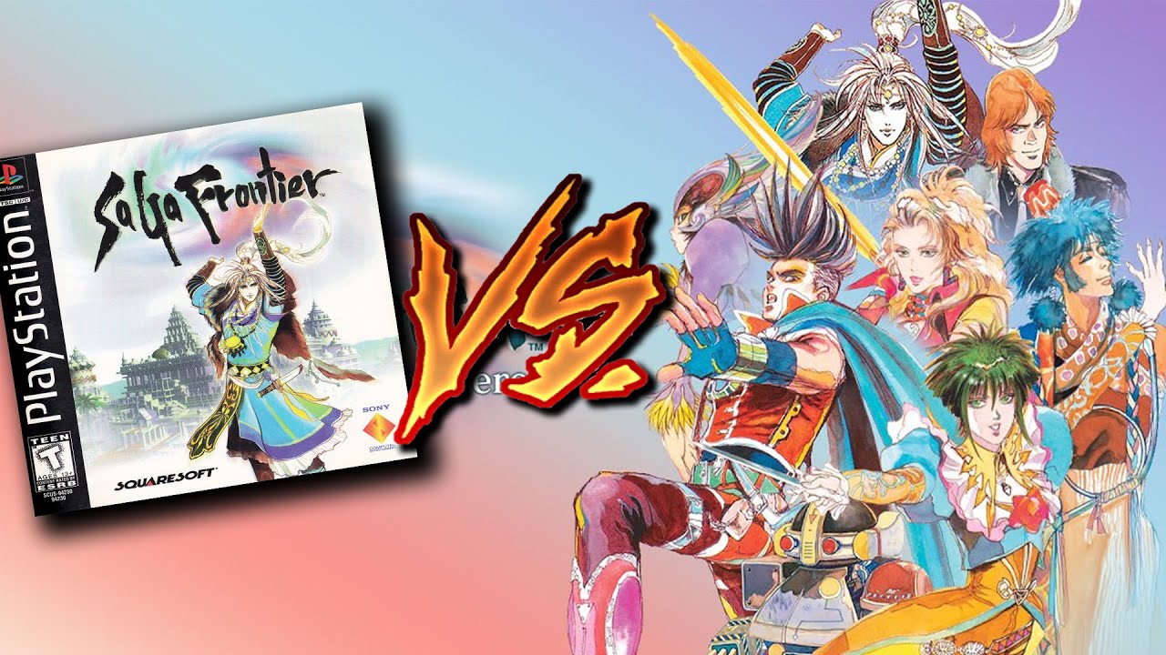 SaGa Frontier Remastered PS1 VS PS4 Nintendo Switch Comparison