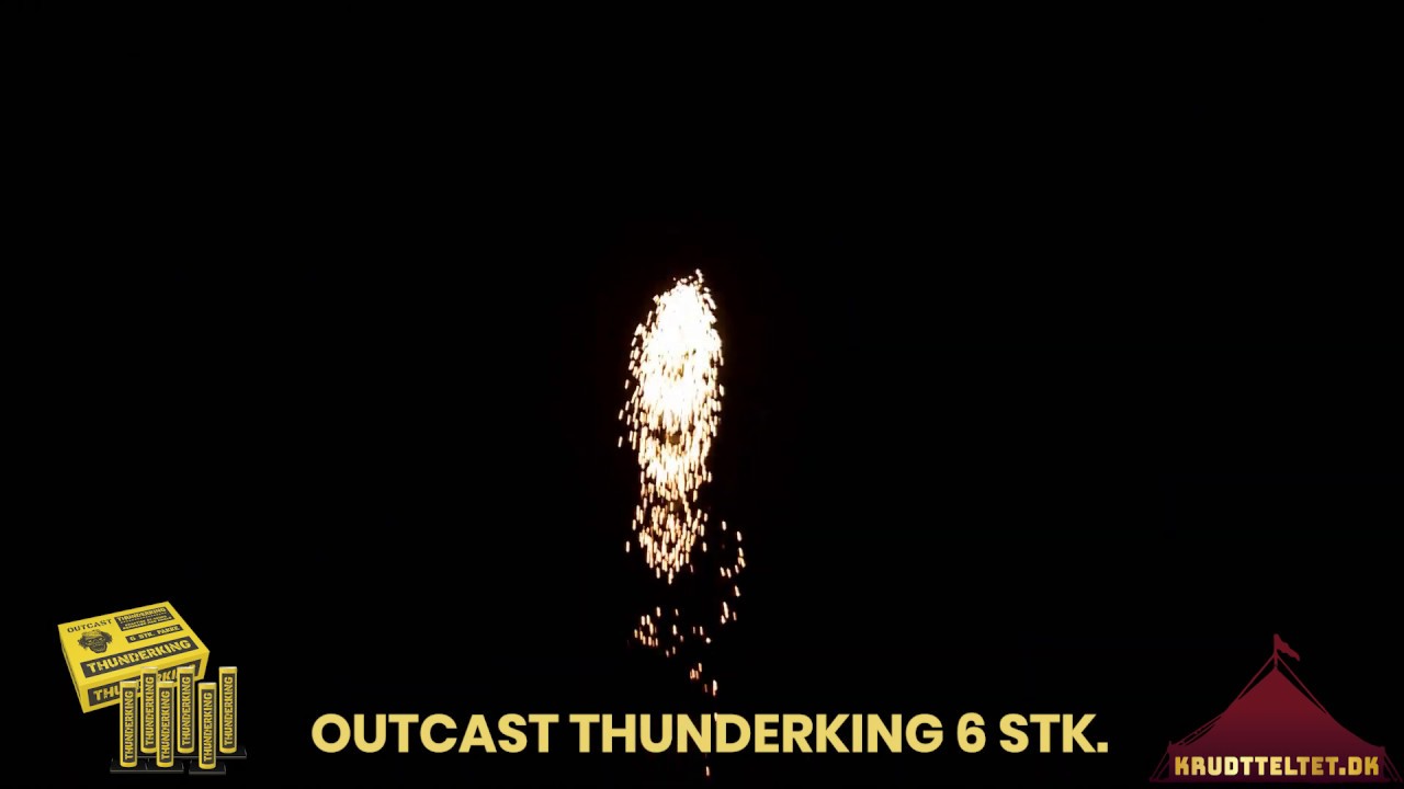 Outcast Thunderking 25 mm 6 stk.