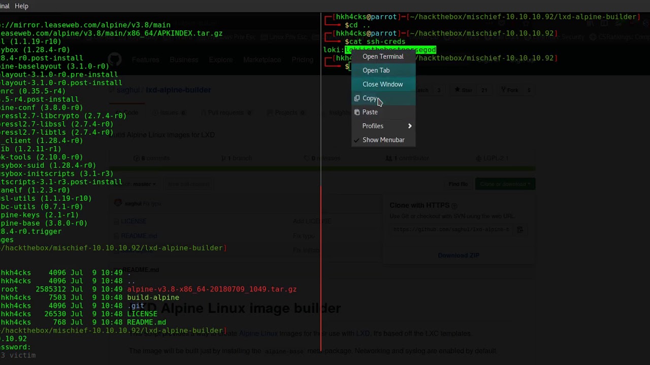 HTB Mischief -  Linux Containers privesc