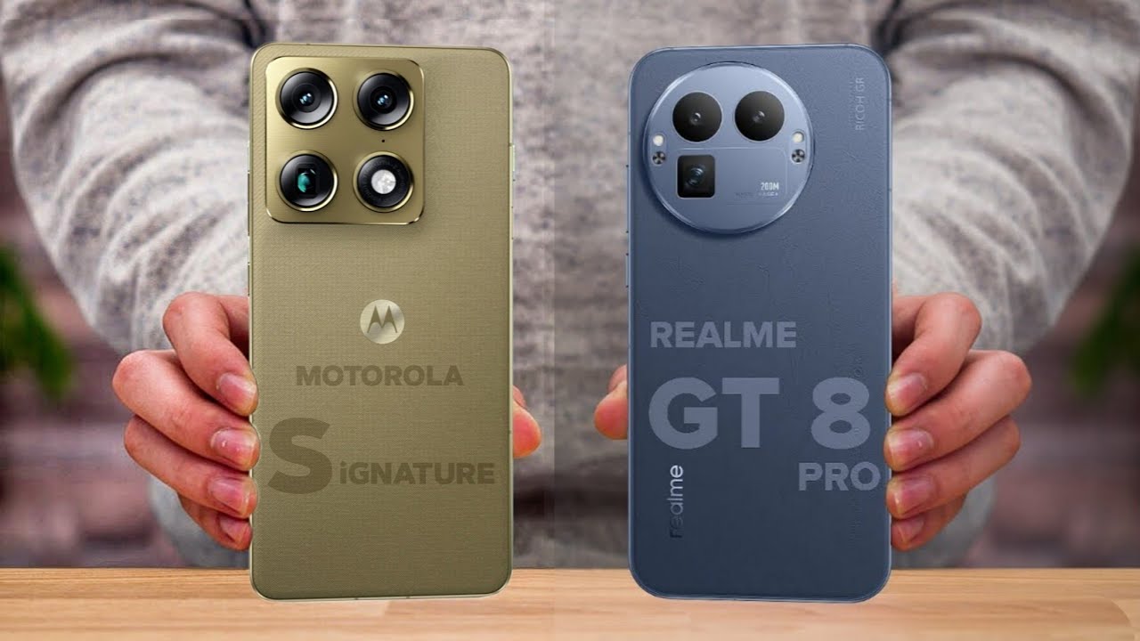 Motorola Signature против Realme GT 8 Pro — какой из них лучше подойдет именно вам? ⚡