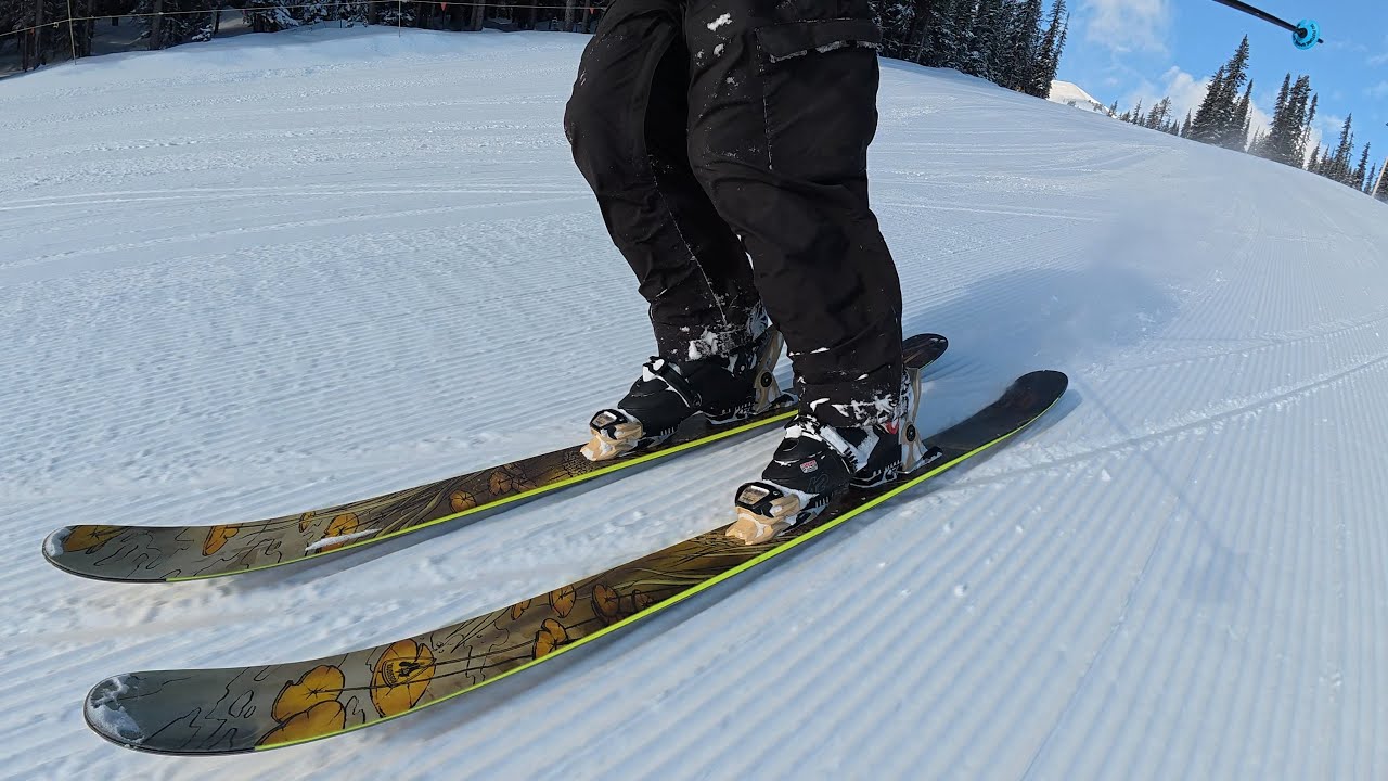 Rossignol Black Ops 118 in Spring Powder.
