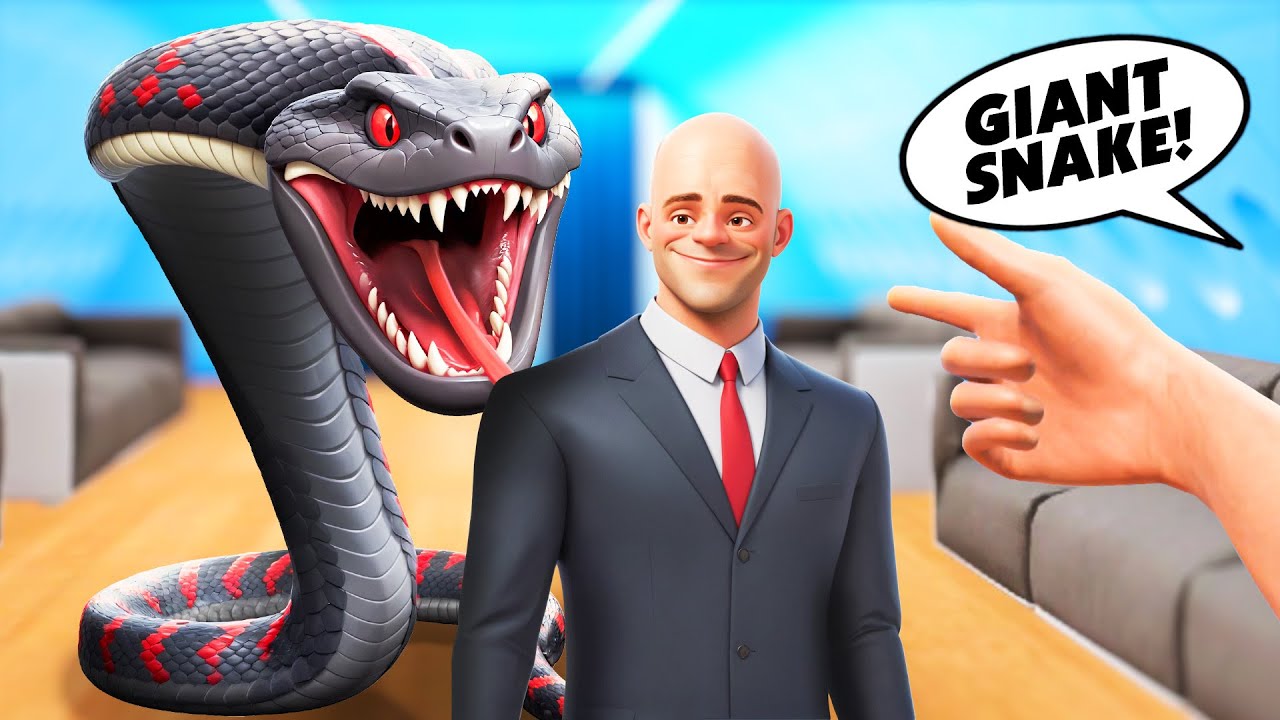 Feeding HUMANS To The NEW GIANT SNAKE! - Newton's Playground VR