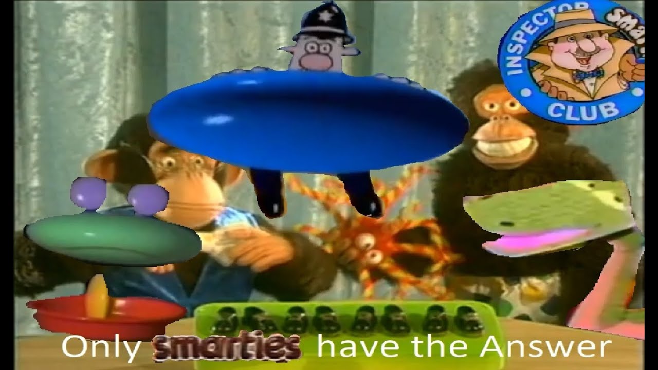 Néstlé Smarties Animated adverts 1980's to 2005