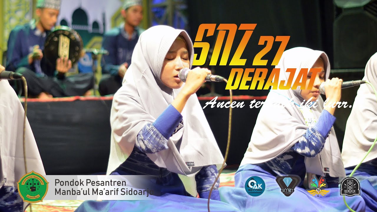 [Lirik Arabic] Best Terbang - SNZ 27 Derajat - Fesban PP Manba'ul Ma'arif Sidoarjo 2019