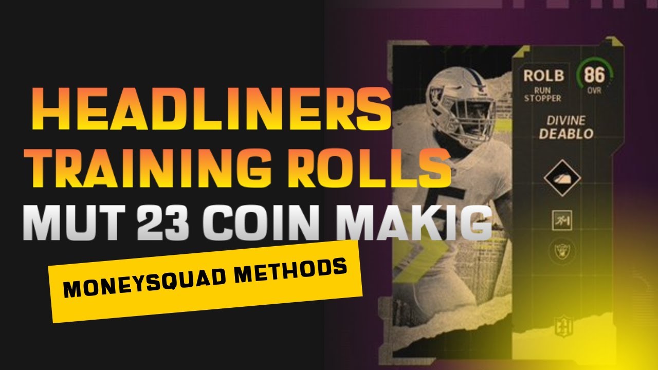 MUT 23 COIN MAKING 74 PLUS HEADLINERS TRAINING ROLL INSINE PULL