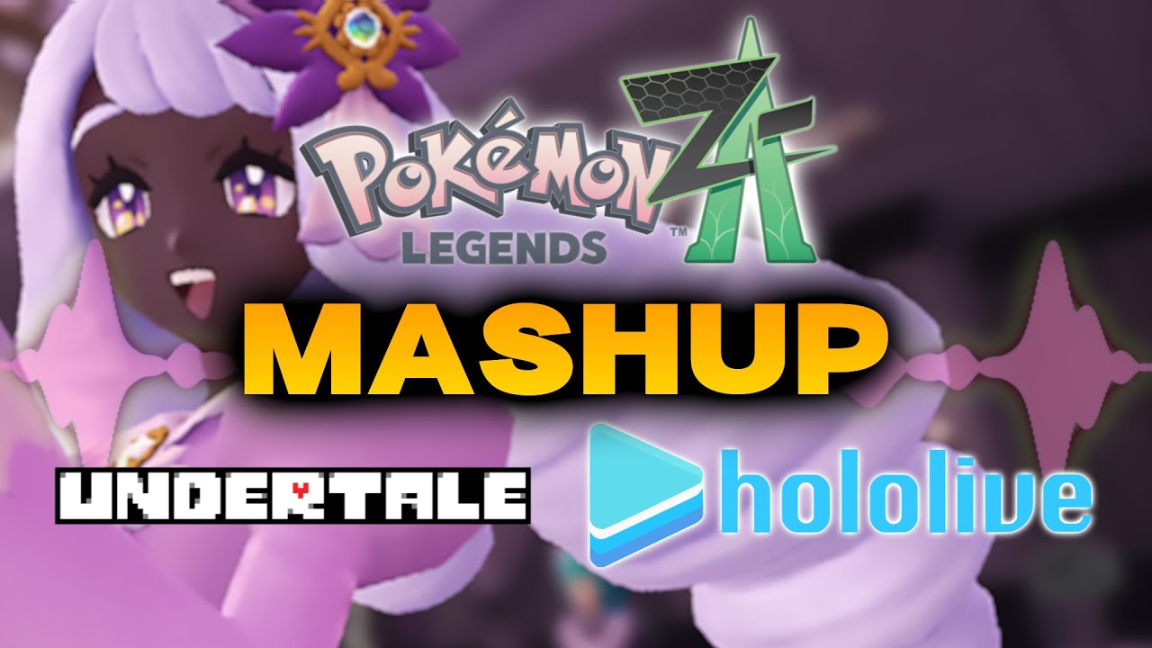 POKEMON ZA x UNDERTALE x HOLOLIVE | Jacinthe BATTLE (Mashup Remix)