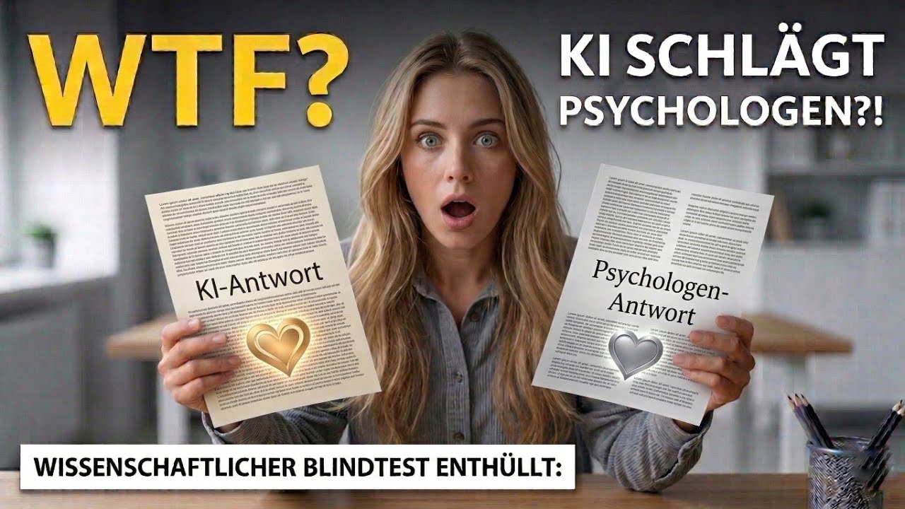 KI vs. Psychologen: Warum wir auf das künstliche Mitgefühl reinfallen.
