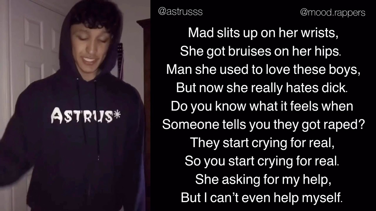 SHE HAS TO FAKE A SMILE 💔 || @astrusss (LYRICS)