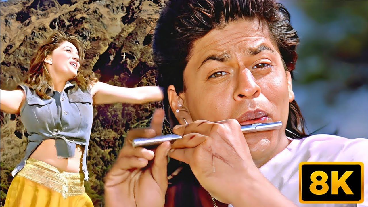 Tanhai Tanhai - 8K | Madhuri Dixit Shahrukh Khan | Koyla | Udit Narayan, Alka Yagnik, Rajesh Roshan