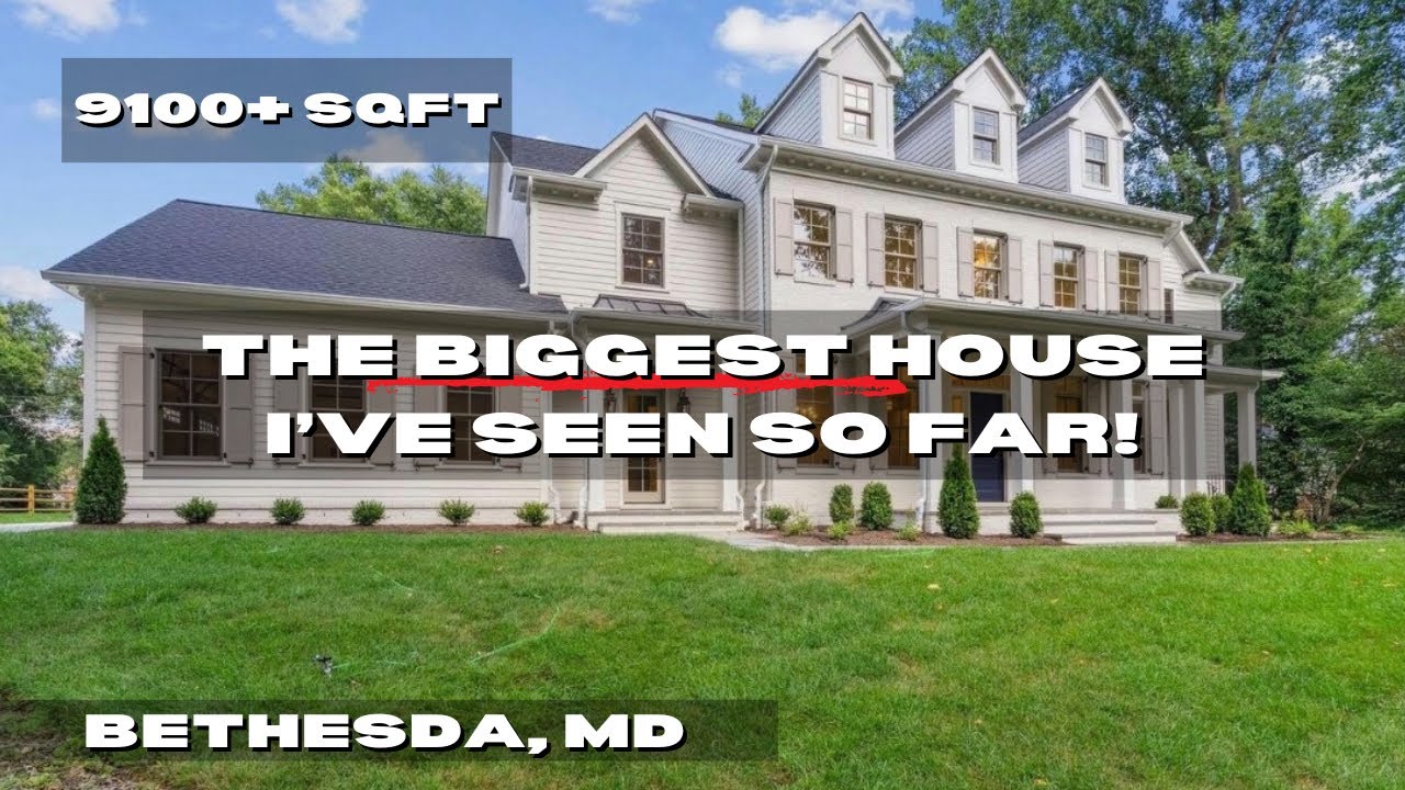 Luxury 4 Million Dollar Estate Home Tour in Bethesda, Maryland (S1:E18)