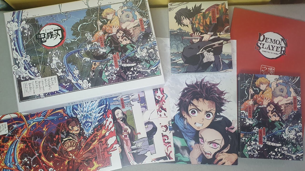 UNBOXING DEMON SLAYER  SAISON 1 COLLECTOR A4 - Dybex