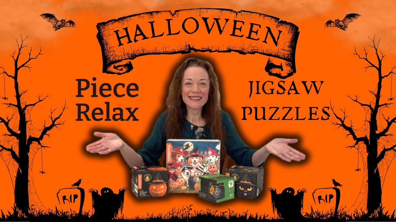 Halloween Jigsaw Puzzles from PieceRelax - with CUTE 3D Puzzle Candle Lights! 