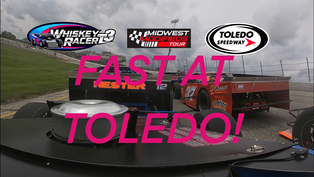 Midwest Modifieds Tour at Toledo Speedway - Fast!