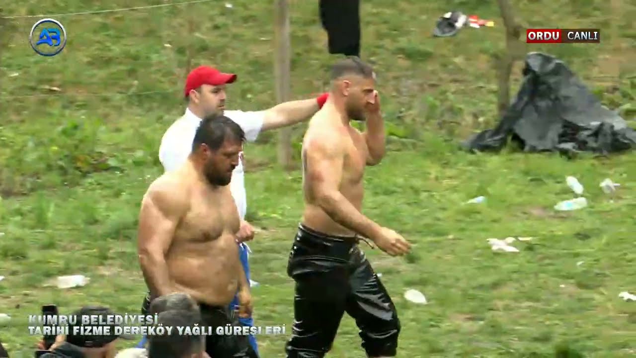 Final l Recep Kara - Nedim Gürel, Ordu Kumru Tarihi Fizme Dereköy yağlı güreşleri