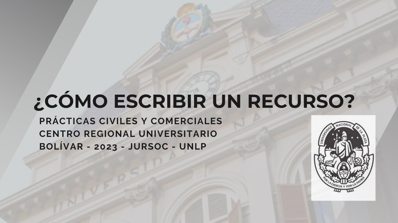 ¿Cómo escribir un recurso?