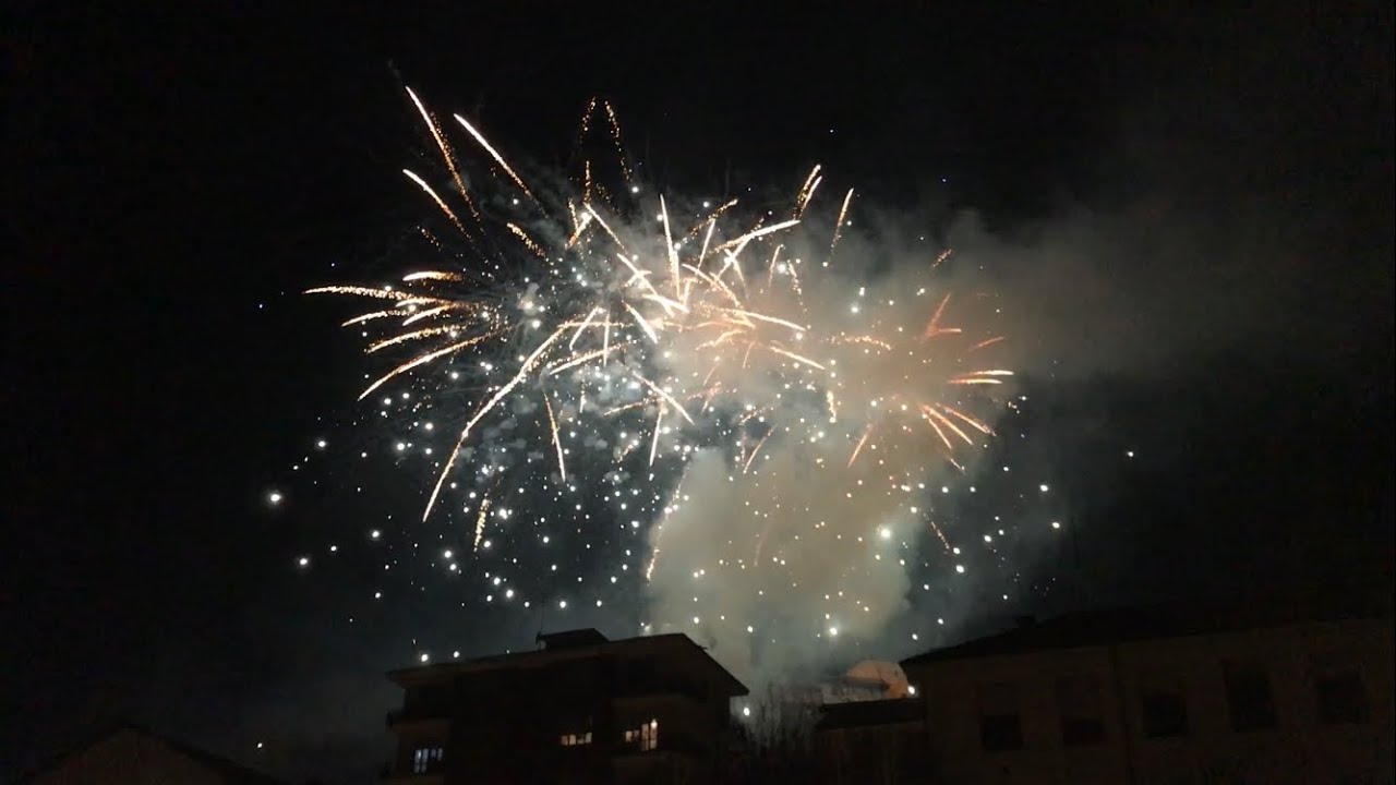 🎆Spettacolo pirotecnico a Manta 2025🎆