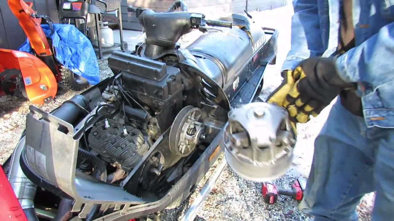 Yamaha Phazer YXR CLUTCH INSPECTION