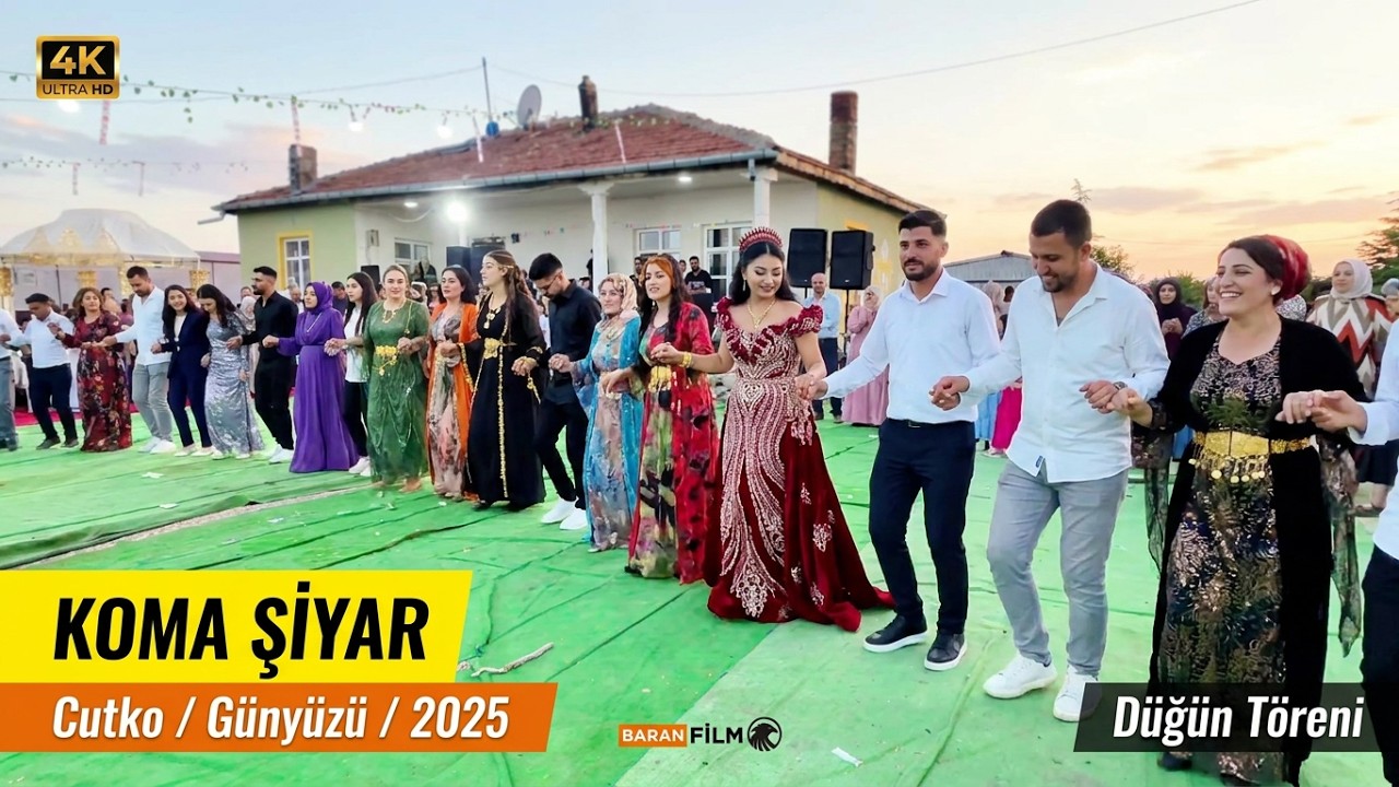 Hasan & Zeliha Düğün Töreni Öçalan Ailesi Koma Şiyar 3 Cutko / Günyüzü / 2025