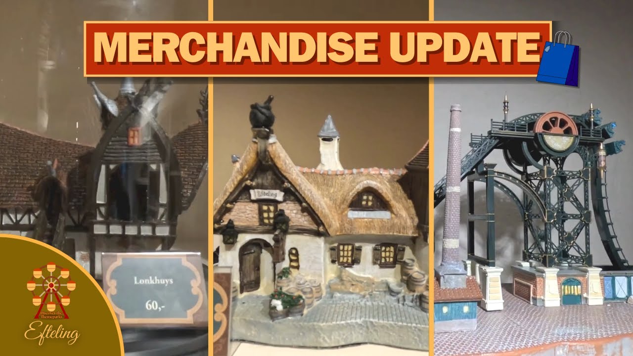 🛍 Efteling MERCHANDISE update | Efteling Miniaturen Collectie 2024 | november 2024