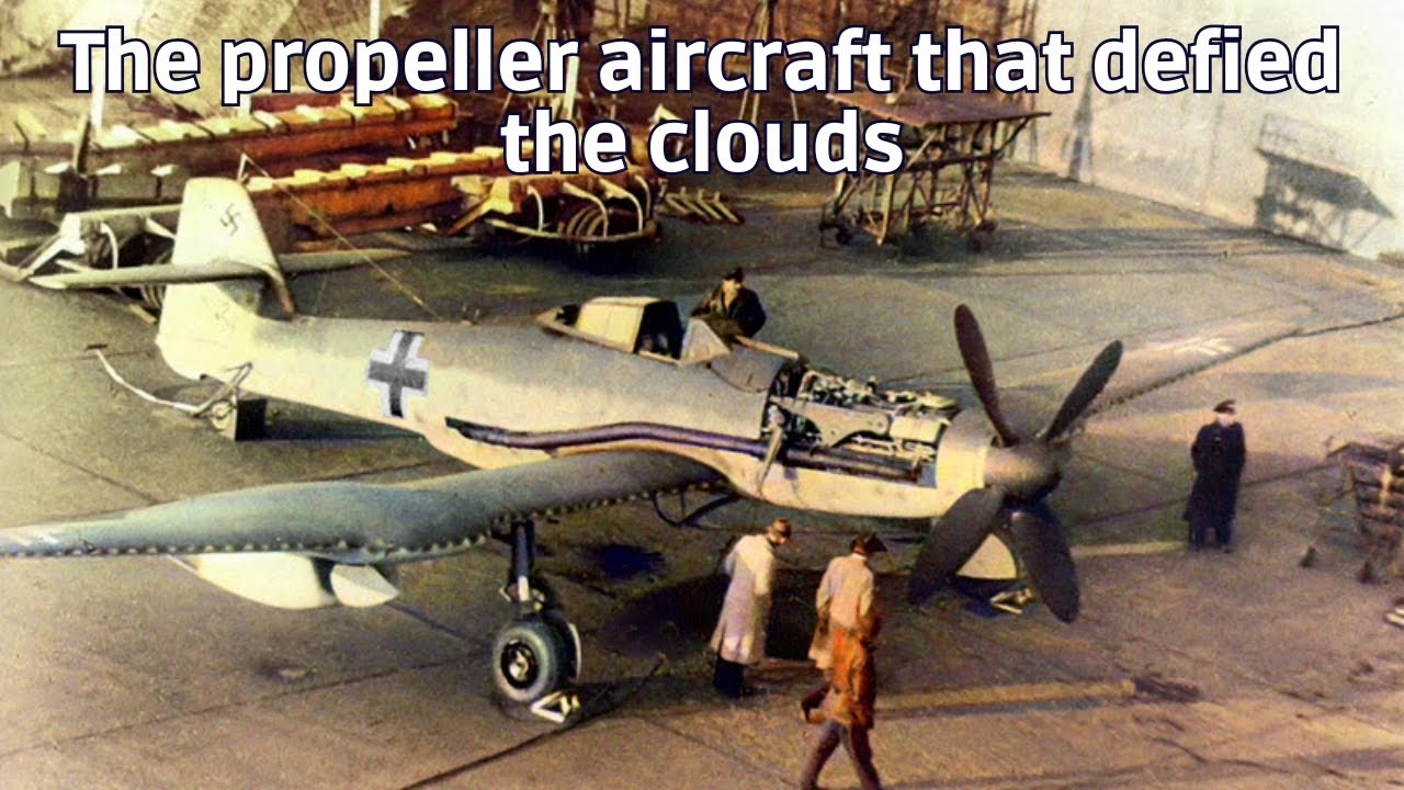 Blohm & Voss BV 155, the visionary high altitude fighter, which remained a prototype