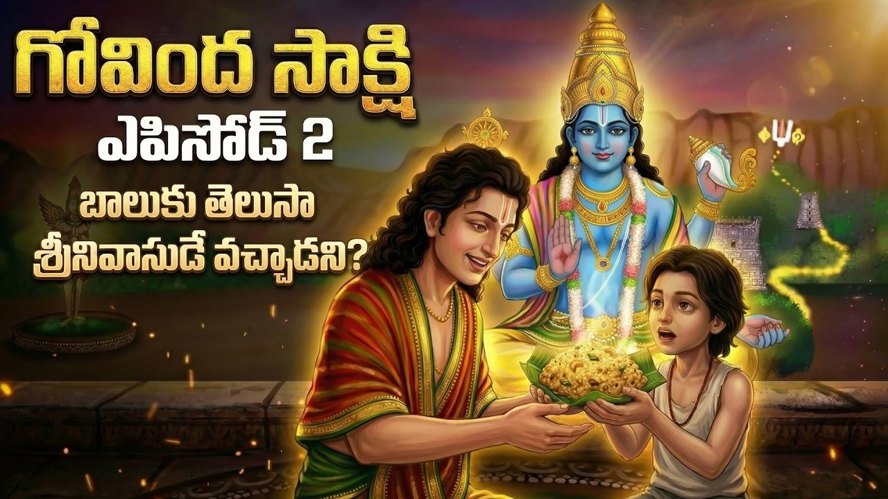 శ్రీనివాసుడే వచ్చారని బాలుకి తెలుసా? | Govinda Sakshi Series Episode 2 | Tirumala Tirupati Stories