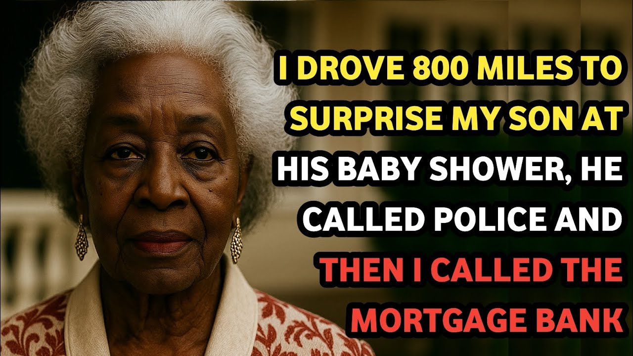 I drove 800 miles to surprise my son at his baby shower, he called Police and then i called the ...