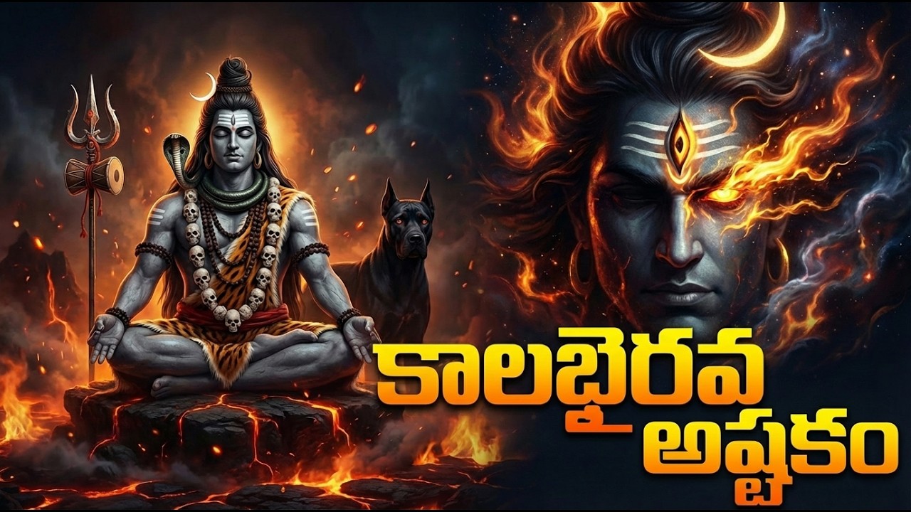 కాలభైరవాష్టకం వింటే మీ కష్టాలన్ని తొలగిపోతాయి | KALABHAIRAVA ASHTAKAM WITH LYRICS | Shiva Songs