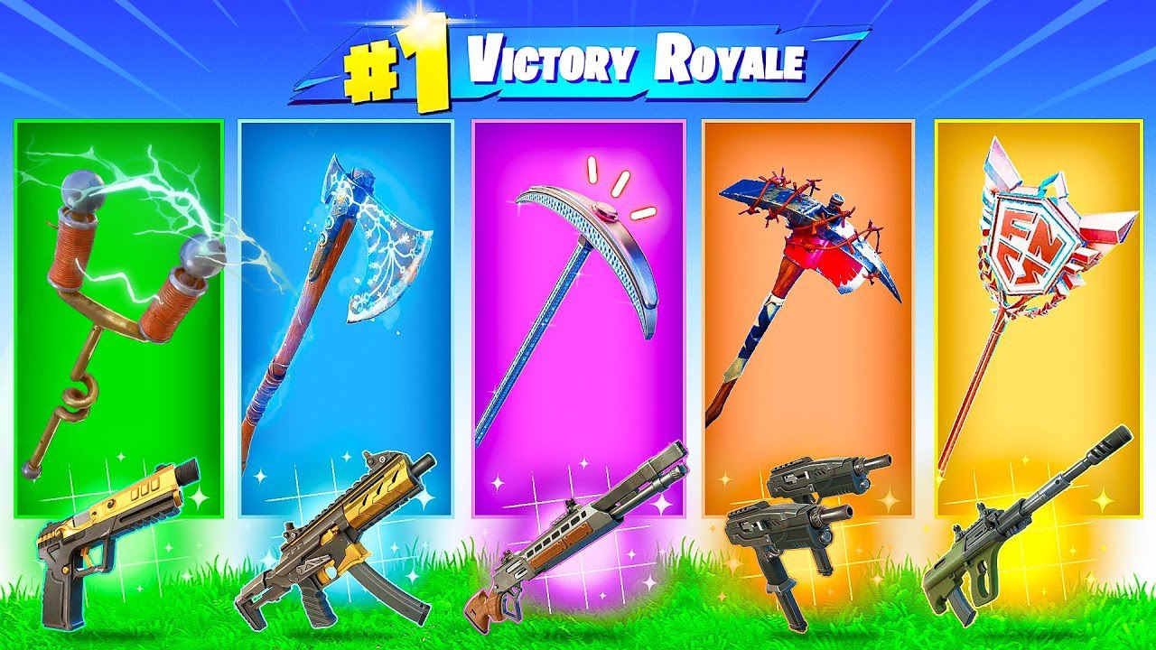 die *ZUFÄLLIGE* WAFFEN OP CHALLANGE in Fortnite!