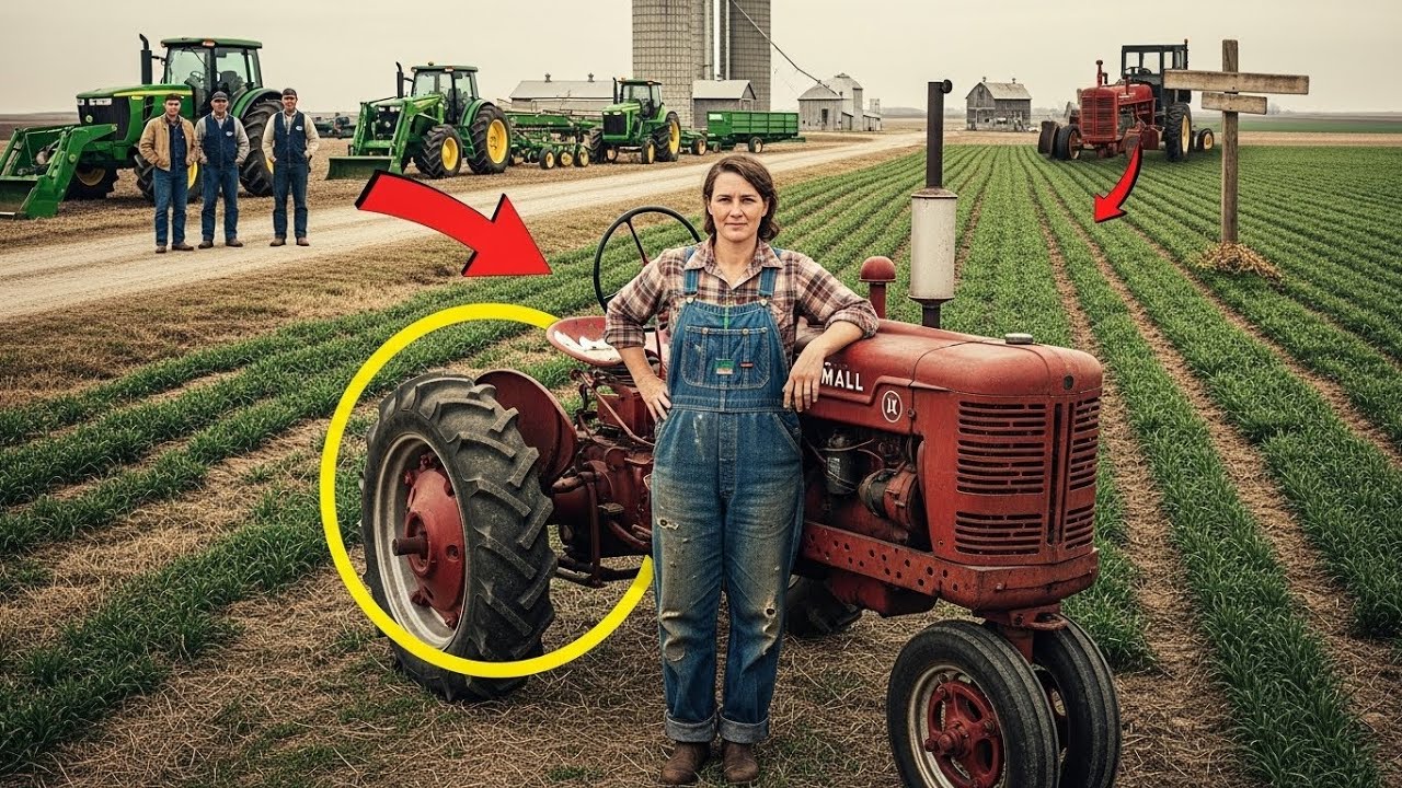 Three Brothers Split The Farm… Only The Daughter Who Got Just The Old Tractor Still Farms