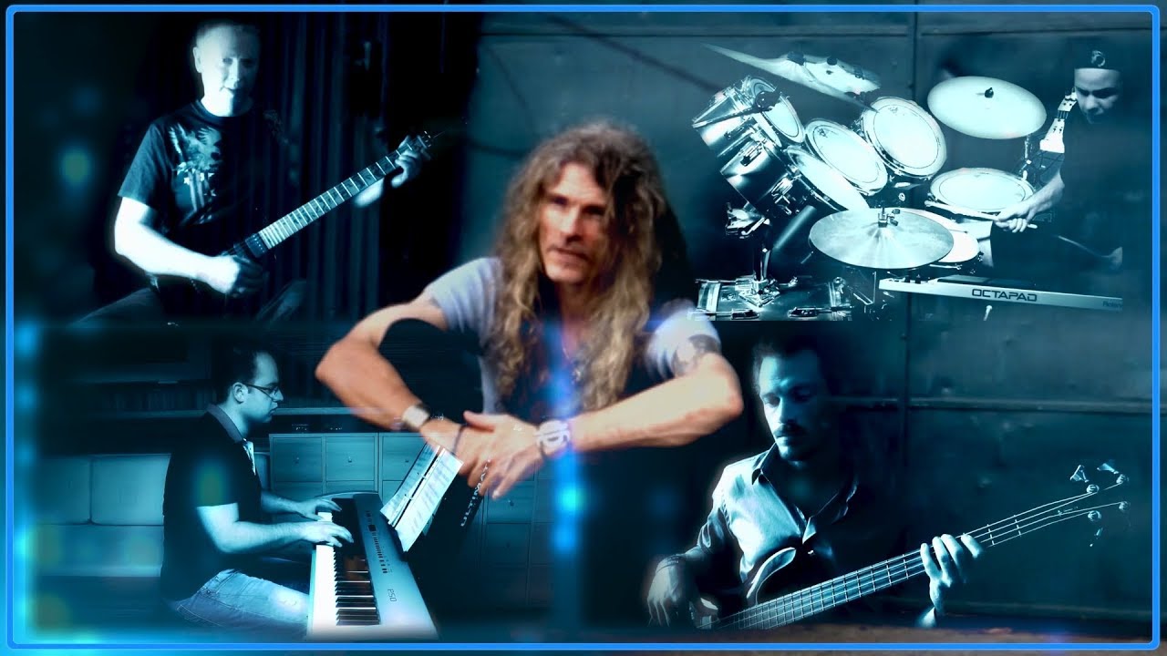 Dream Theater - Space-dye vest (full-band collaboration cover)