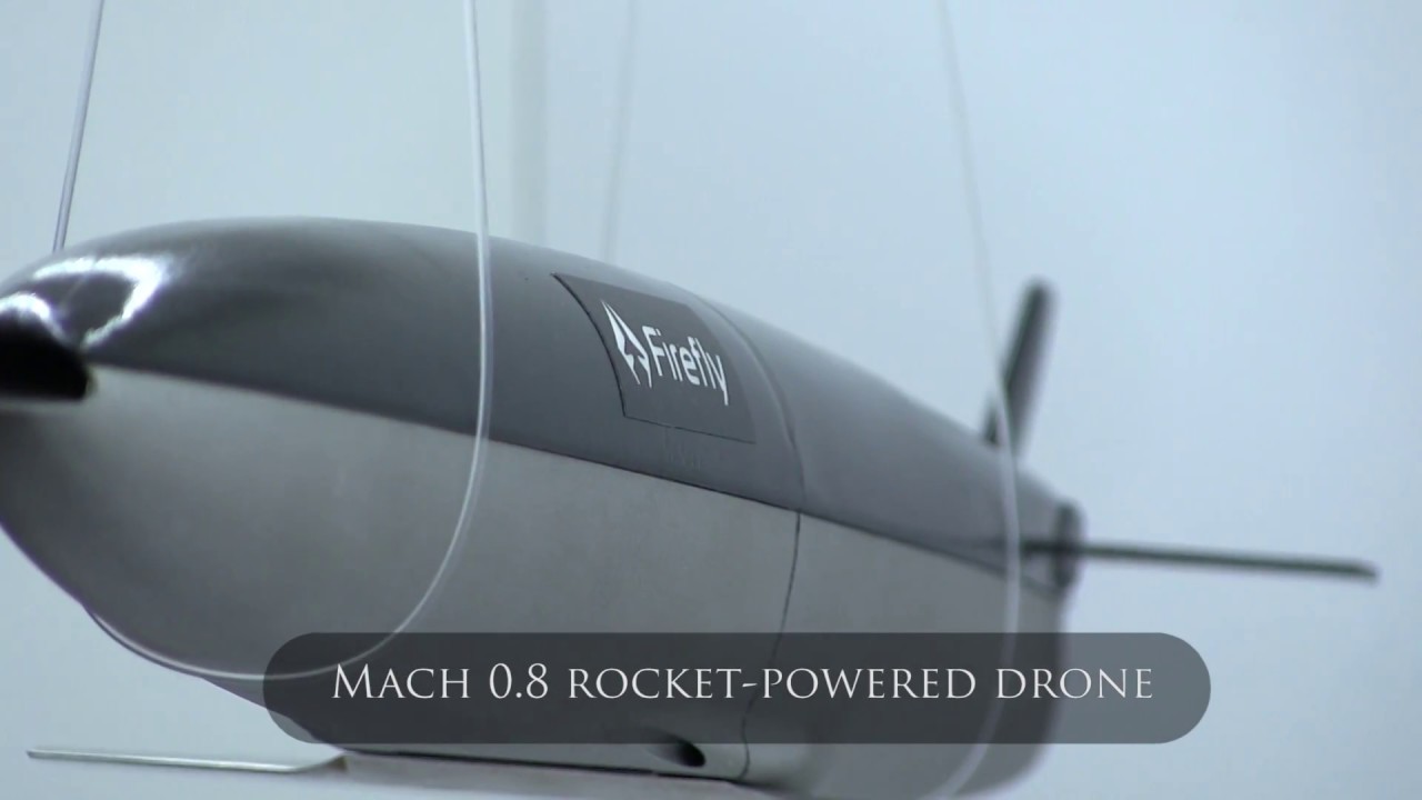3D Printed Titanium Mach 0.8 Rocket Drone