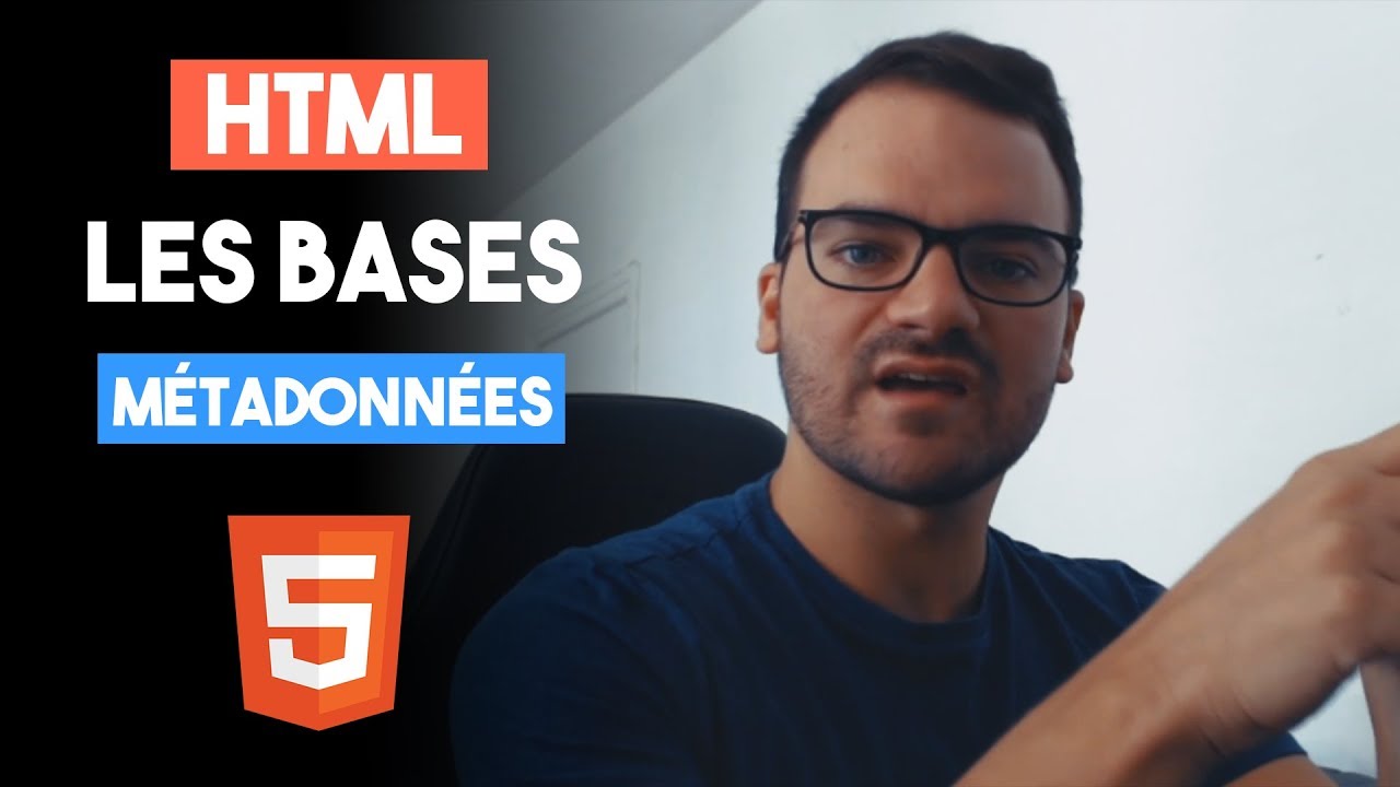 HTML : LES BASES - LES MÉTADONNÉES