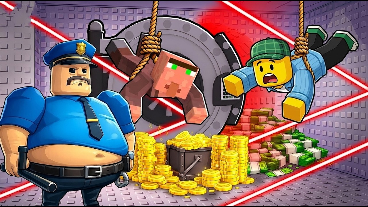 Rage I Kovalski Opljačkali Svaku Banku U Robloxu😱💰