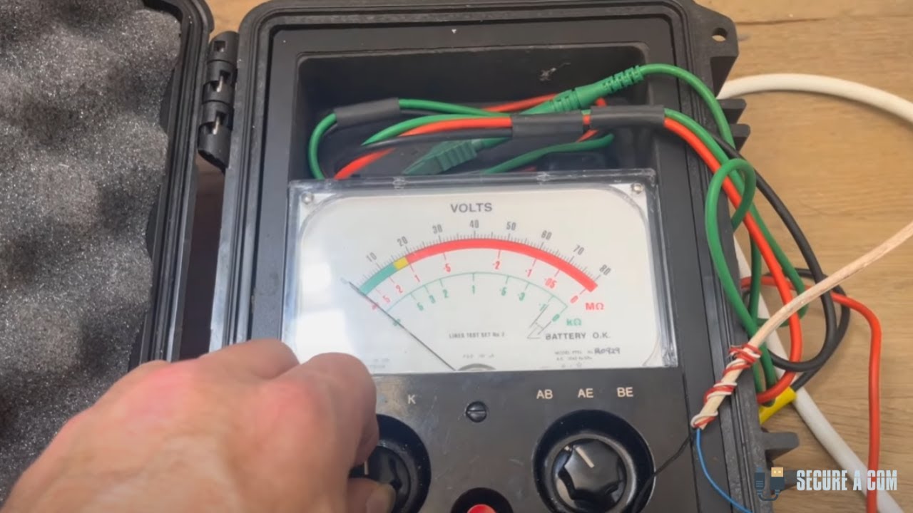 NBN FTTC Box Light Flashing Red Connected Directly To The Lead in Cable At MDF
