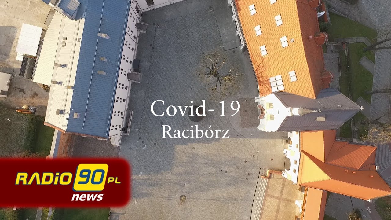 Racib&oacute;rz during coronavirus pandemic | drone video