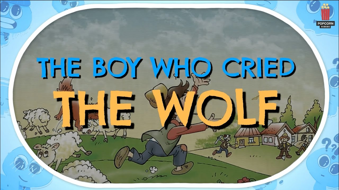 The Shepherd Boy & the Wolf | Moral Children Story | English Narration  - Popcorn Videos