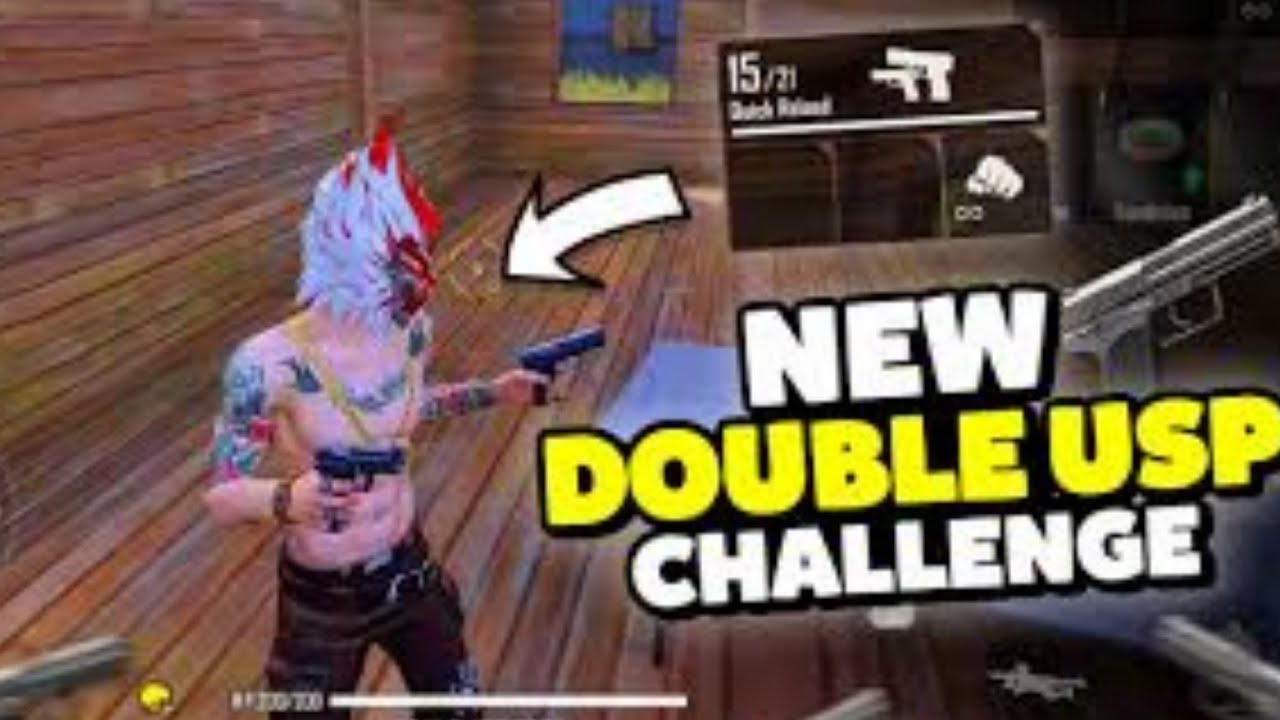 Only Usp-2 Gun Challenge In Free Fire/#KTARMY