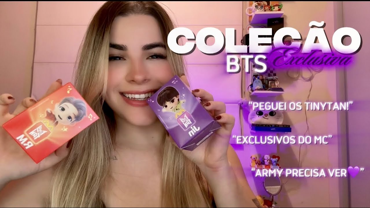 Vale a pena? TinyTAN BTS X McDonald’s (unboxing real)