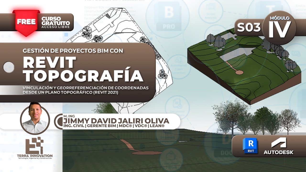 🚧Curso | Revit Topografía | Vinculación y Georreferenciación de Coordenadas desde Plano (Revit 2021)