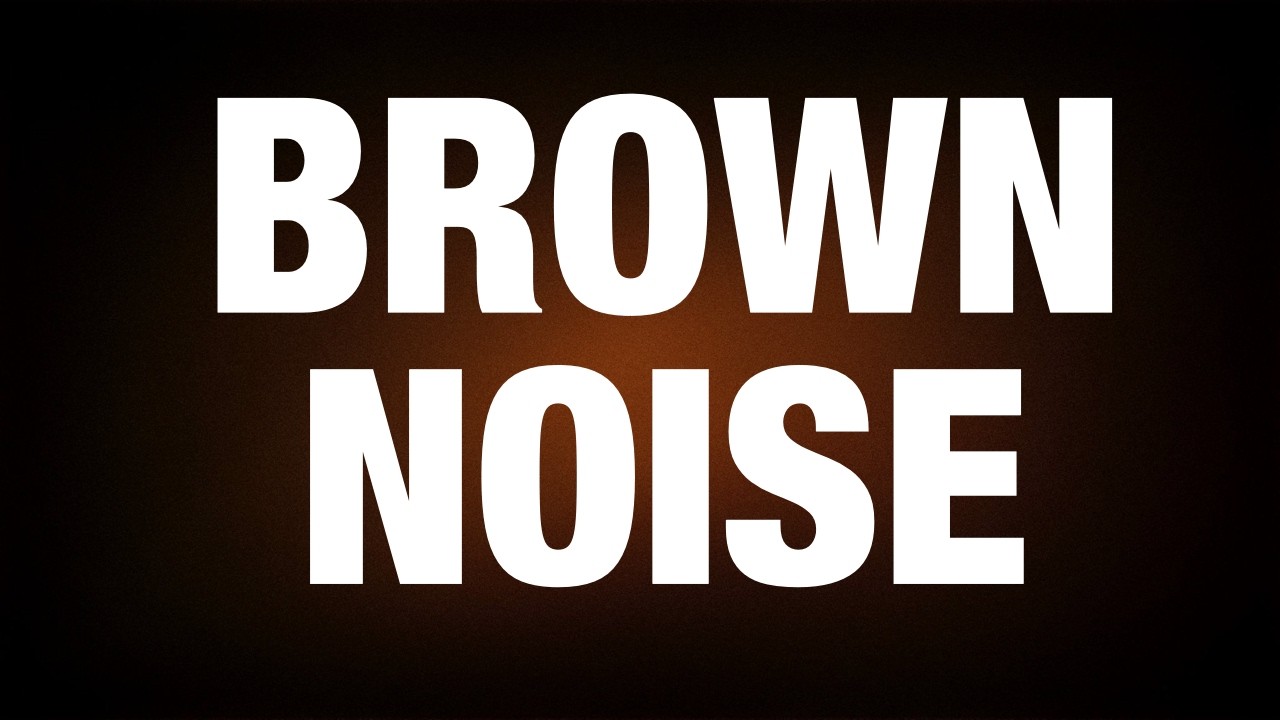 Deep Focus with Brown Noise – 1 Hour (No Music)
