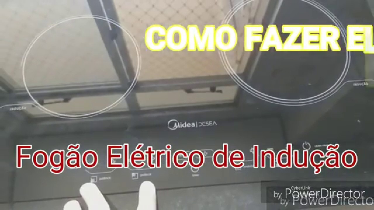 Fog&atilde;o COOKTOP el&eacute;trico de indu&ccedil;&atilde;o - Como fazer instala&ccedil;&atilde;o el&eacute;trica na pr&aacute;tica!!