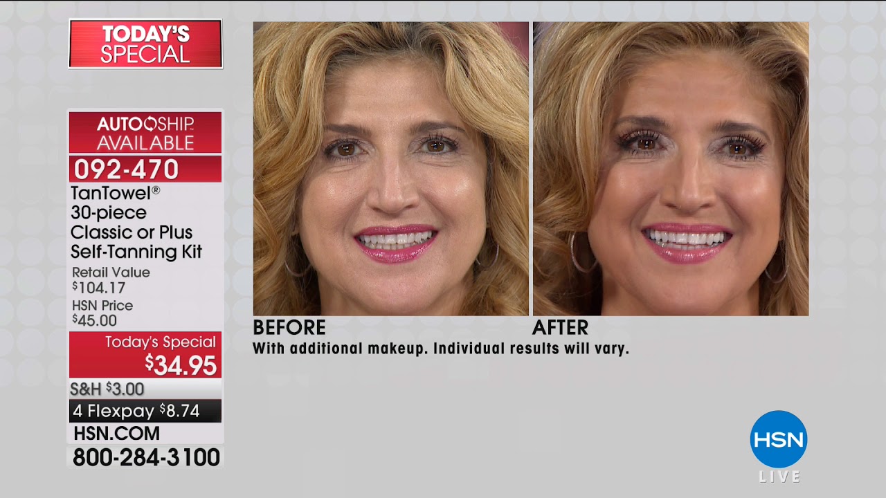 HSN | TanTowel Beauty / Silk'n Beauty 03.22.2018 - 04 PM