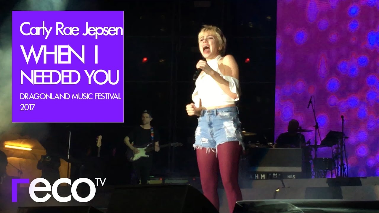 Carly Rae Jepsen - When I Needed You (Live in Hong Kong at Dragonland Music Festival 2017) [1080p60]