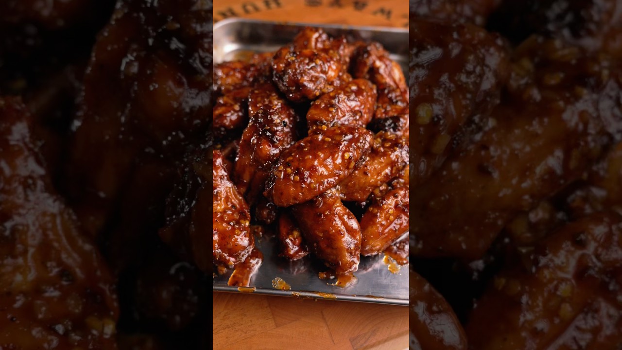 Крылышки с медом и маслом Cajun #рецепт