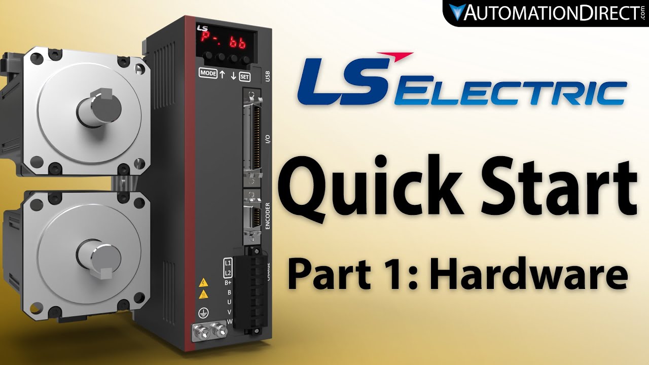 Краткое руководство по сервосистемам LS Electric L7C и L7P, часть 1 от AutomationDirect
